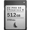 Angelbird Technologies Atminties kortelė - Angelbird AV PRO CFexpress SE 4.0 512GB 3700MB/s skaitymas 1100MB/s rašymas