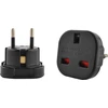 iLike Charger adapter – England-Poland – juodos spalvos