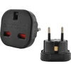iLike Charger adapter – England-Poland – juodos spalvos