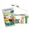 Gyvūnų maistas - ANIMAL ISLAND Vištiena sultinyje drėgnas kačių maistas 40x85g