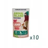 Šunų Maistas - ANIMAL ISLAND Everyday ėriena Drėgnas Šunų Maistas su Aviena, 10x150 g