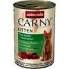 Animoda Drėgnas Kačių Maistas - ANIMONDA Carny Kitten su Jautiena, Vištiena, Triušiena - 400g