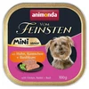 Šunų maistas - Animonda Vom Feinsten Senior Mini vištiena triušiena Basil 100g