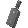 Anker | Power Bank | A1680G11 | 10000 mAh | USB-C 30W, Lightning 27W | Integruoti USB-C ir žaibo kabeliai | Juodas