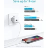 „Anker PowerPort Mini“ dvigubas sieninis įkroviklis, 2 vnt., kompaktiškas USB įkroviklis, 2,5 A galia