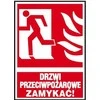 ANRO Įspėjimo plokštė Ugnies durys uždarytos 150x205 (29P / F1 / FS)
