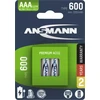 1x4 Ansmann NiMH akumuliatorius Micro AAA tipo 600 min. 550 mAh 1311-0022