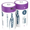 Ansmann 1314-0005 buitinė baterija Įkraunama baterija D Ličio-jonų (Li-Ion)