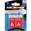 Ansmann Baterija 9V Block 565mAh 2 vnt.