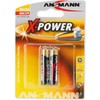 Ansmann X-Power AAA / R03 1800mAh Baterija 2 vnt.