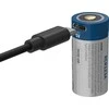 Ansmann 16340 Li-Ion Akku 850mAh 3,6V Micro USB įvestis 1300-0015