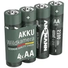 Ansmann Mignon AA Įkraunamosios baterijos – 2100 mAh – 4 vnt. pakuotė – NiMH – MaxE technologija