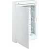 Elektro Plast Nasielsk Ant paviršiaus montuojamas multimedijos modulinis skirstomasis skydas ELEGANT 3x12 baltos durys 2445-20