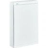Elektro Plast Nasielsk Ant paviršiaus montuojamas multimedijos modulinis skirstomasis skydas ELEGANT 3x12 baltos durys 2445-20