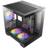 Antec korpusas Antec 0-761345-10217-9 Apsauga ir laikikliai mini bokštiniams kompiuteriams Juodas