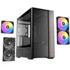 Antec „B20aa Flux“ galinis juodas kompiuterio korpusas