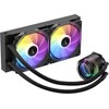 Chłodzenie wodne Antec Vortex Lum 240 ARGB Juodas (0-761345-40054-1)