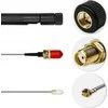 Qoltec 57046 Wi-Fi antena 2.4/2.5 GHz | 5.1/5.8 GHz | 5dBi | omnidirectional | Indoor