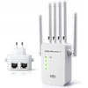 Maršrutizatorius Qoltec 57068 WiFi 5 Signal Booster | Repeater | Access Point | AC1200 | 6 antennas | 2x RJ45 | 128MB