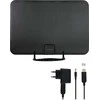 EVOLVEO Xany 2A, 230/5V, aktyvi patalpų antena FM/DAB+/DVB-T2, LTE, 4G, 5G filtras