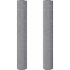 Neslystantys dažytojo fliso audiniai, 2 vnt., 10 m, 180 g/m², pilki