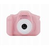 Aparat Skaitmeninis 48mp Kamera 1080p Dla Dziecka 5x Gry Mp3 Xrec X2 / Vienaragis Rožinė