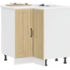 virtuvės kampinė spintelė "Lucca" Sonoma Oak Engineered Wood