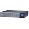 APC Easy UPS On-Line, 1000 VA / 900 W ličio jonų, stelažas / bokštas 2U, 230 V, 6 IEC C13 lizdai, išmanusis kortelės lizdas, su bėgelio rinkiniu