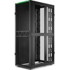 APC „NetShelter SX“ serverių stelažas, 2 kartos, 45U, 2124 aukščio x 750 pločio x 1200 gylio mm, su šonais, juodas