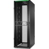 APC „NetShelter SX“ serverių stelažas, 2 kartos, 45U, 2124 aukščio x 750 pločio x 1200 gylio mm, su šonais, juodas