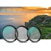 Apexel Apexel Cpl UV Star telefono filtro rinkinys 67 mm spaustuko adapteris 52 mm / APL-67FL3s