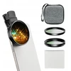 Apexel Apexel Cpl UV Star telefono filtro rinkinys 67 mm spaustuko adapteris 52 mm / APL-67FL3s