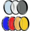 Apexel Filtras rinkinys 7w1 Apexel Filtras telefonui / Apl- 52uv- 7f