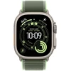 „Apple“ 49 mm „Žalias/Neon Trail Loop“ – M/L dydžio – natūralaus titano apdaila