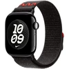 Apple 42 mm vidurnakčio juodos spalvos „Nike“ sportinis dirželis