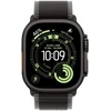 „Apple“ 49 mm juodos / tamsiai pilkos spalvos „Trail Loop“ laikrodis – M/L – juodo titano apdaila
