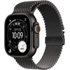Apple 49mm Black Titanium Milanese kilpa – vidutinė