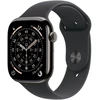 Apple Watch Series 11 GPS + Cellular 46mm Slate Titanium Case with Black Sport Band - M/L - MFD24ET/A