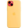 Apple iPhone 14 Plus Silikoninis dėklas with MagSafe - Sunglow