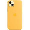 APPLE SILIKONINIS DĖKLAS MWNF3ZM/A IPHONE 15 PLUS SUNSHINE ATIDARYTA PAKUOTĖ