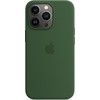 Apple iPhone 13 Pro Silikoninis dėklas su MagSafe, Žalias (Clover)