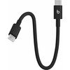 Apple „Beats“ USB-C–USB-C austinis trumpas laidas (20 cm) – juodas