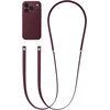 Dėklas Apple skersinis dirželis – bordinė spalva - MK974ZM/A