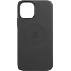 Dėklas MHKM3ZE/A Apple Leather Magsafe dangtelis, skirtas iPhone 12 Pro Max Juodas