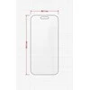 „GrizzGlass“ „Folia“ apsauginis stikliukas „MatteScreen Easy“, skirtas „Apple iPhone 15 Pro“ [2 vnt. pakuotė]