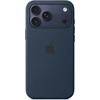 Apple iPhone 17 Pro Max Silikoninis dėklas with MagSafe – Midnight