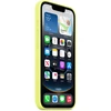 Apple iPhone 16e Silikoninis dėklas – Neon Geltona