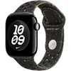 „Apple“ 42 mm vidurnakčio juodos spalvos „Nike“ sportinis dirželis – S/M