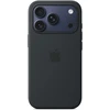 Apple iPhone 17 Pro Silikoninis dėklas with MagSafe – Black