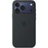 Apple iPhone 17 Pro Max Silikoninis dėklas with MagSafe – Black